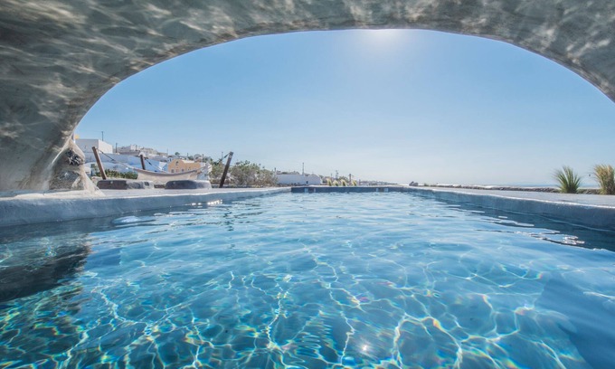 Finikia Villa | Three Caves - Villa With Private Pool Sea View