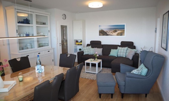 Wangerland Apartment | Tief 10 Nordlicht mit Internet 804