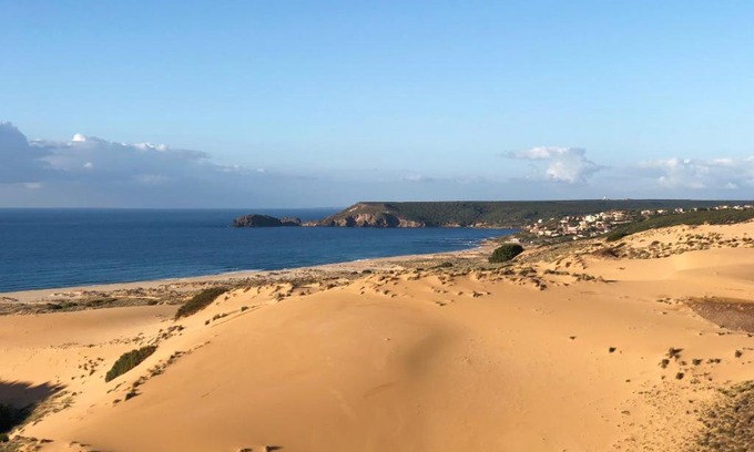 Torre dei Corsari House | Torre dei Corsari mit Aussicht auf Meer und Dune