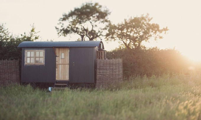 Sheerness Cabin | Traditional shepherd's huts in the middle of a National Nature Reserve.