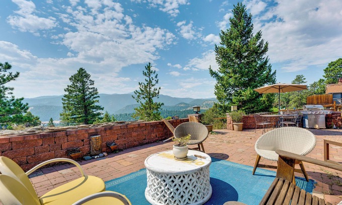 Boulder Cabin | Trail Access, Hot Tub: Lakefront Boulder Retreat!