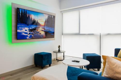 Santiago de Surco Apartment | Trendy 1BR Poolside Terrace