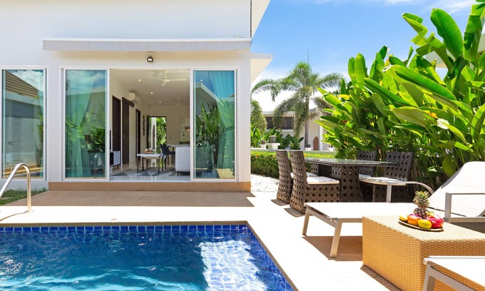 Rawai Villa | Tropical Stay at 2BR Pool Villa Greens 8