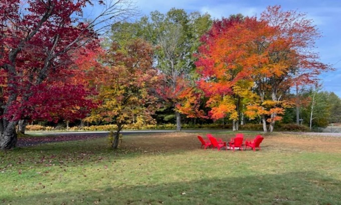 Trout Lake House | Trout Lake-Summer/Fall/Winter- UP near Mackinaw City/Beautiful Landmarks