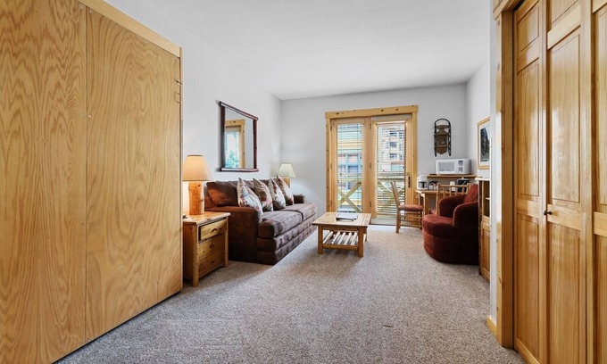 Copper Mountain Village Apartment | Tucker Mountain Hotel Style Room with 1 Bed #207A by RedAwning