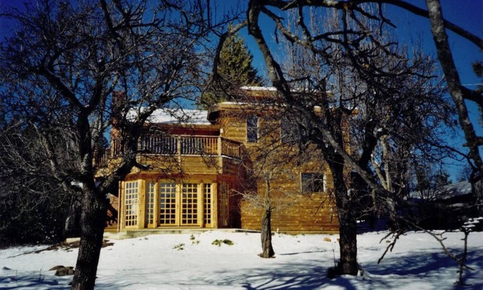 West Point House | Unique, 2.5-floor all-wood house and guest cottage on a 35-acre estate