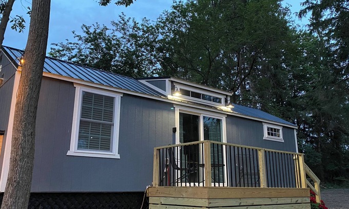 Hammondsport Cottage | Unique and secluded Tiny House located close to Keuka Lake and the wine trail.