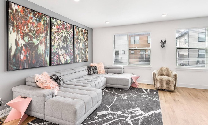 Herron Morton House | Unique Designer Townhome in Historic Downtown Indy