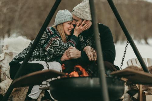 Tromso Apartment | Unique Fjord Stay with firepit and snowshoes