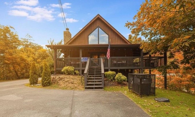 Sevierville Cabin | Unique Stay | Pool | HotTub | Bootlegger Theme