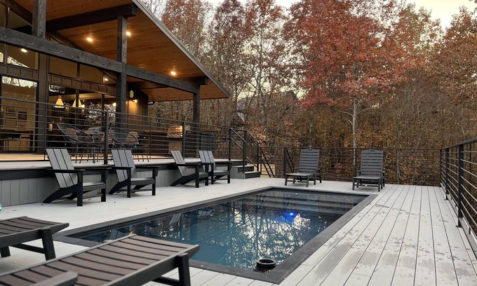 Broken Bow Cabin | Unwind at The Obsipan: Retreat with Heated Pool!
