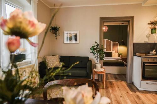 Ostrau Apartment | Urlaubsfreude Biedermann Haus GlücksStein Ferienwohnung Smaragd