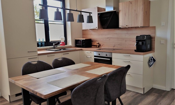 Dierhagen Ost Apartment | Vacation apartment with 2 bedrooms on the first floor, directly behind the dune