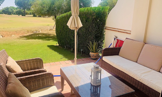 Arcos de la Frontera House | Vacation Home "Los Alcornocales Arcos Golf" with Shared Pool, 2 Private Terraces & Wi-Fi
