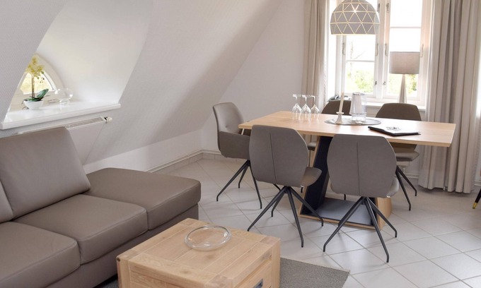 Norddorf Apartment | Vacation with dog incl. swimming pool and sauna