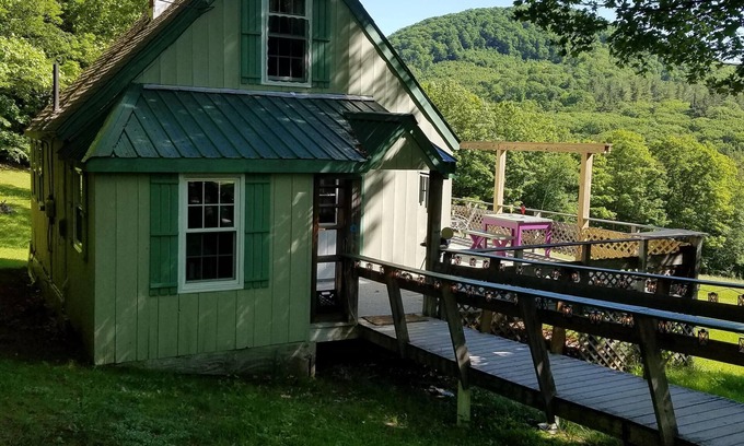Chester House | Vermont Hillside Cottage w/Great View - Pet Friendly, Fee Required