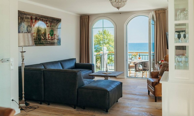 Haffkrug Apartment | View 14,3 Zi.,105m²,2 Et.,balkon,fahrstuhl,meerblick - Villa Ocean View