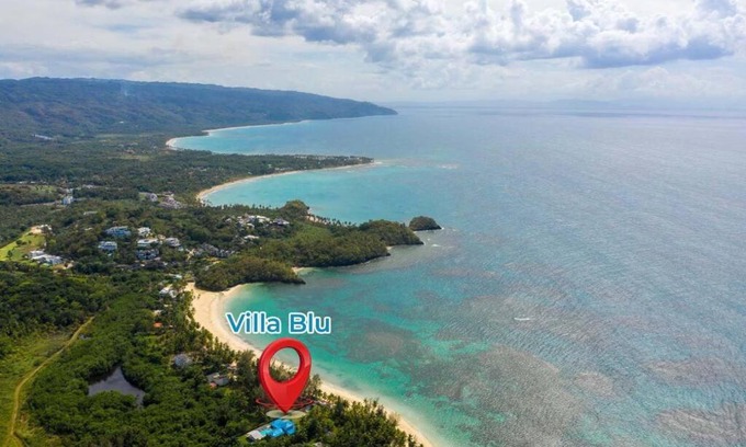 Las Terrenas Villa | Villa Blu Beachfront Luxury Villa