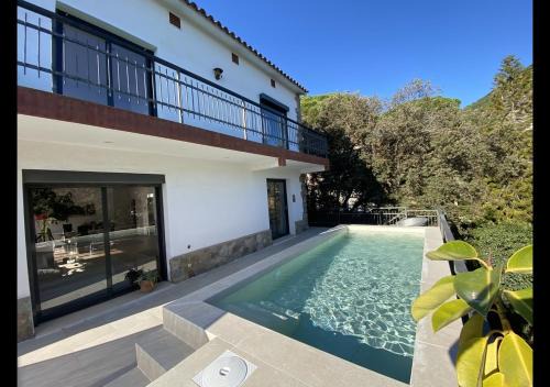 Cabrils Villa | Villa Burriac with Private Pool, Costa Maresme, 20 minutes from Barcelona