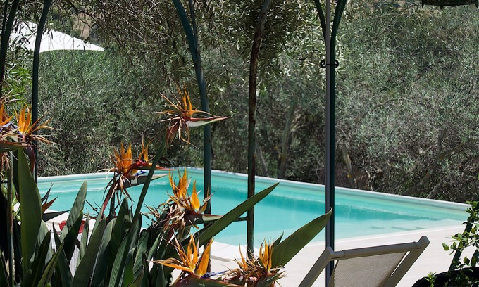 Cuili Murvoni Villa | Villa 'Con Piscina Solanas' with Mountain View, Wi-Fi and Air Conditioning