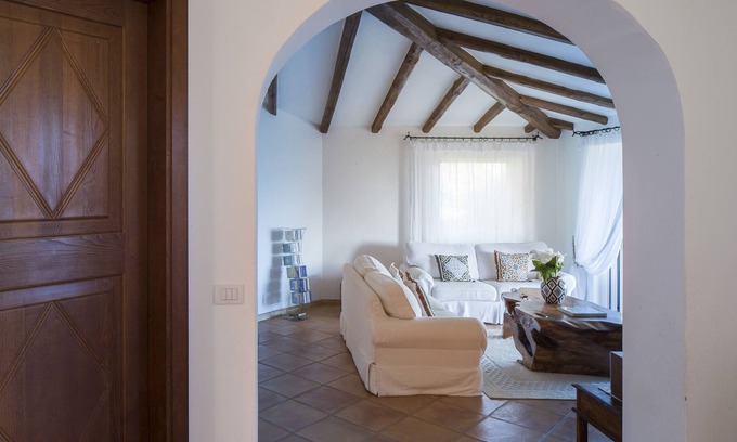 Abbiadori Villa | Villa Donatella, in complex, Pevero Golf, garden, BBQ, commonal pool, WIFI, AC