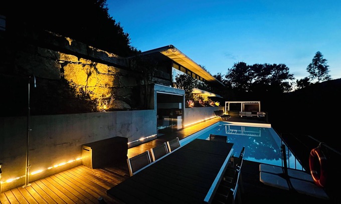 Rio Caldo Villa | Villa Individuelle Avec Piscine/Terrain, vue - Gères - Caniçada - Rio Cavado