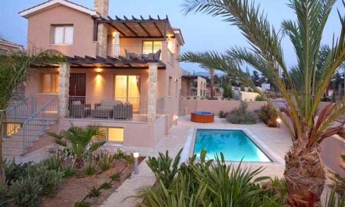 Polis Villa | Villa Kartiela Sandy Beach Villas - Private Pool - Jacuzzi - Private Beach Area