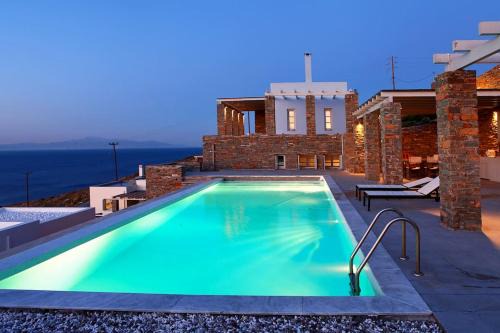 Kea Villa | Villa Litharia, enchanting location and view
