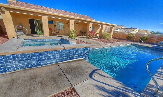Desert Hot Springs Villa | Villa of Happiness and Health at Mineral Springs