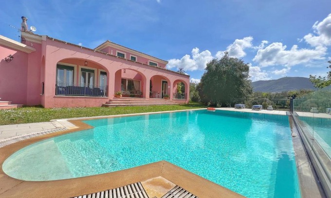 Perama Villa | Villa Olea Corfu Exclusive Villa with Infinity Pool & Panoramic Views near Achilleion Palace
