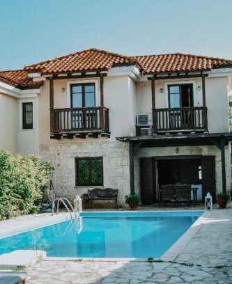Kassandra House | Villa Posidi with Private Pool and Sea View