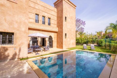 Annakhil Villa | Villa Riad Mamouni - piscine privée et jacuzzi