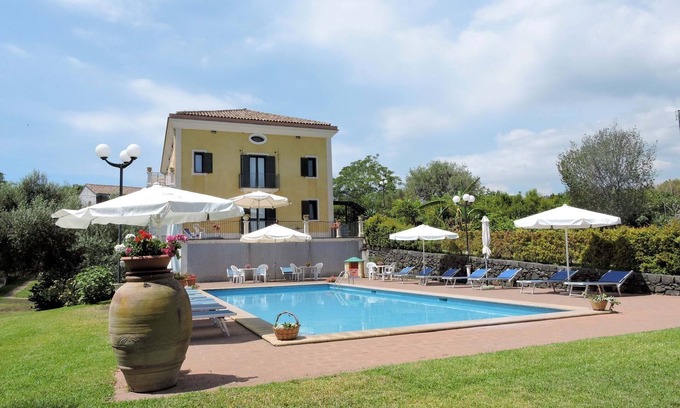 Santa Tecla House | Villa Sciare Modò - view Etna and sea view near Catania