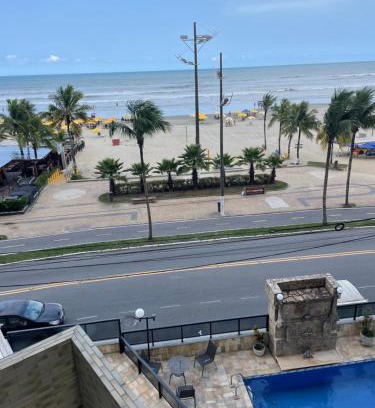 Vila Assuncao Apartment | Vista Mar, Pé areia, Piscina, 2Vagas, 2 Dort, 80Mt, Aceita Pets