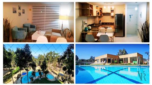 Mirasol Apartment | VR | Algarrobo Playa Mirasol 5PAX mar cerca, piscina, hermosa decoración, parking free