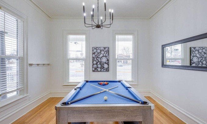 Blair Apartment | Walk to Downtown Blair Game Room + Fire Place Pet Friendly