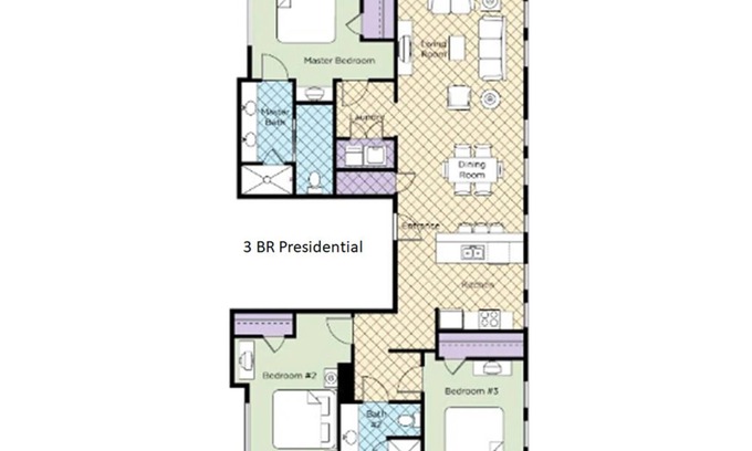 Union Square Hotel | Walk to JP Morgan Conference - 4 nights @ 3BR Presidential - 01/11/26 - 01/15/26