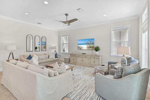 Seacrest Beach House | Walk to Seacrest Beach Resort Pool Modern 3BDR Free Wheelin by AvantStay