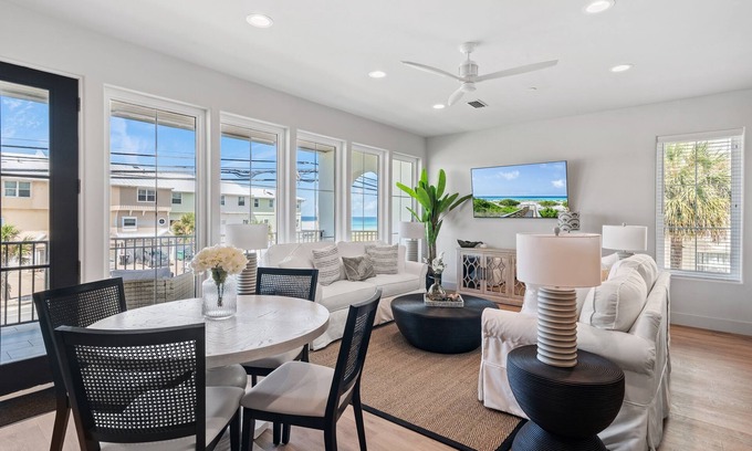 Laguna Beach House | Walk To The Beach! | Elevator | Heated Community Pool | Gulf Views!