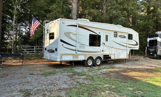 Farmerville House | Welcoming RV with AC in charming Farmerville.