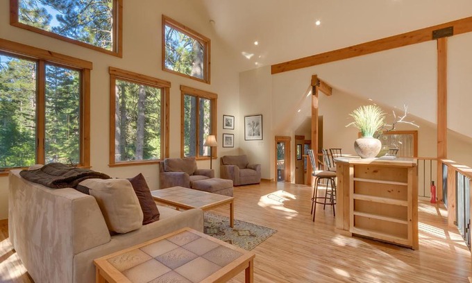 Pineland House | West Pine Cabin on the West Shore by Tahoe Getaways - 2 BR w 2 Bonus Rooms, Hot Tub, Pool Table & Pet Friendly