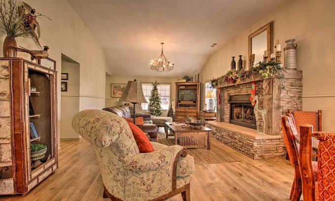 Boswell House | White River Getaway w/Fire Pit & Trout Fishing!