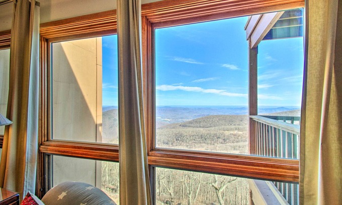 Nellysford Apartment | Wintergreen Condo w/Balcony + Mountain Views!