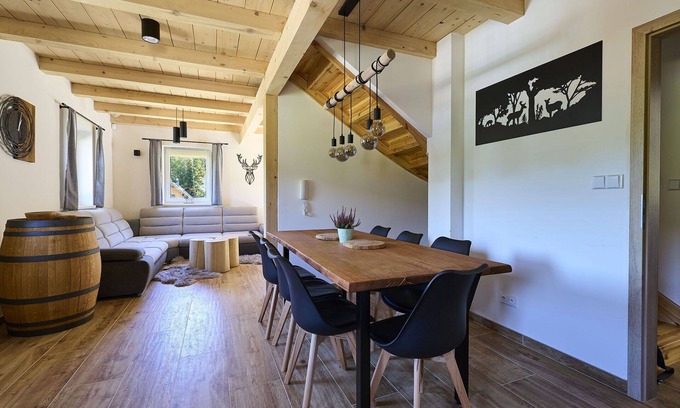 Smrzovka House | Wonderful private villa for 6 people with WIFI, TV and terrace