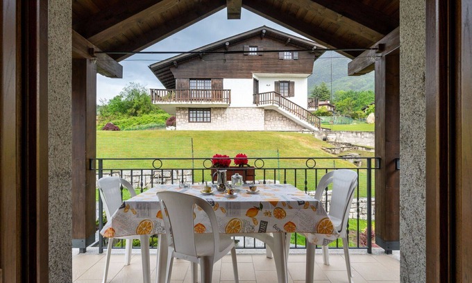 Mergozzo House | Wonderful private villa for 4 people with WIFI, TV and terrace
