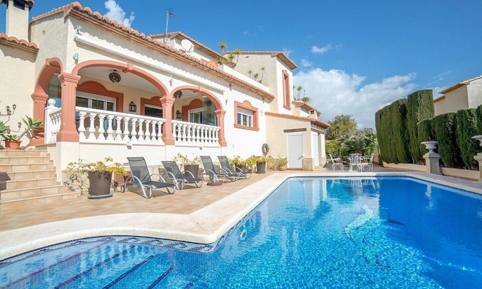 Calpe Villa | Wonderful private villa for 8 guests with A/C, WIFI, private pool, TV and terrace