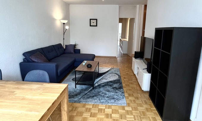 Downtown Geneva Apartment | Yooneet Train Station 1BR Cozy Apartment