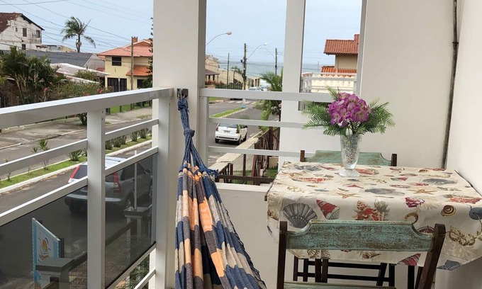 Torres Apartment | Your leisure just steps from the sea and hammock to rest