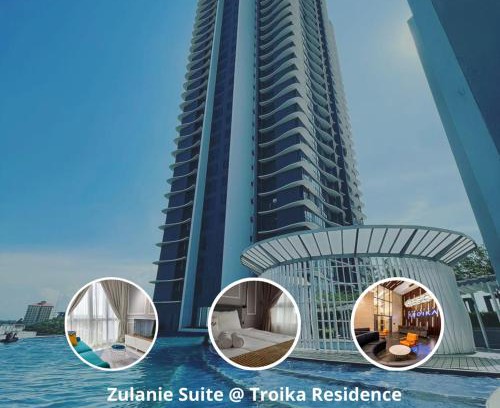 Bandar Kota Bharu Apartment | Zulanie Suite Troika Residence, SPACIOUS AND COZY WITH POOL, Free Wifi & Netflix in Golden Triangle of Kota Bharu