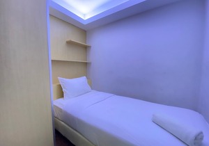 Quite 2Br Apartment AC in Living Room at The Jarrdin Cihampelas